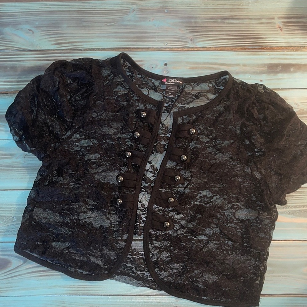 Lace Open Front Cami